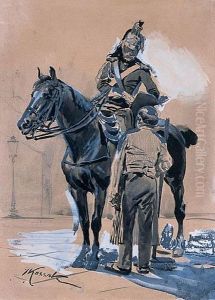 Zandarm Gwardii Republikanskiej Paryskiej, Ok. 1890 R.