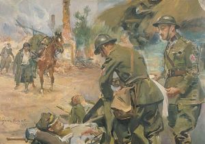 Po Bitwie Z Bolszewikami by Wojciech Von Kossak