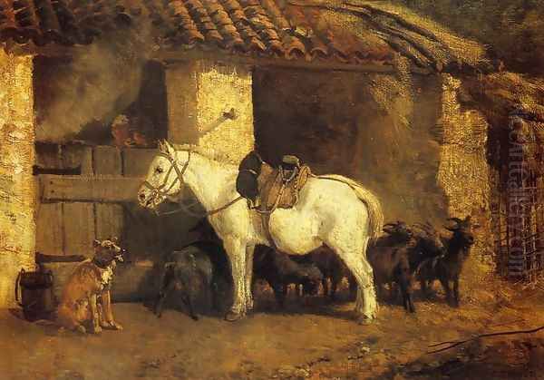 Outside the Stable - view 1