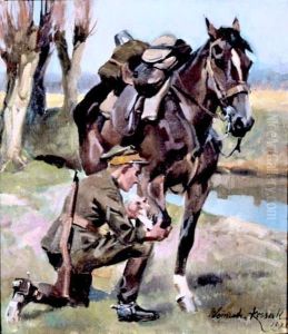 Opatrunek by Wojciech Von Kossak