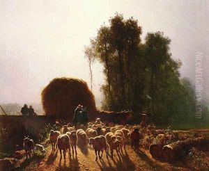 La Vallee by Constant Troyon