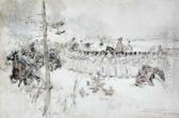 Szkic Do Olszynki Grochowskiej - view 1