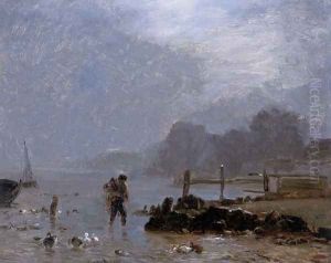 The Fisherman by Constant Troyon