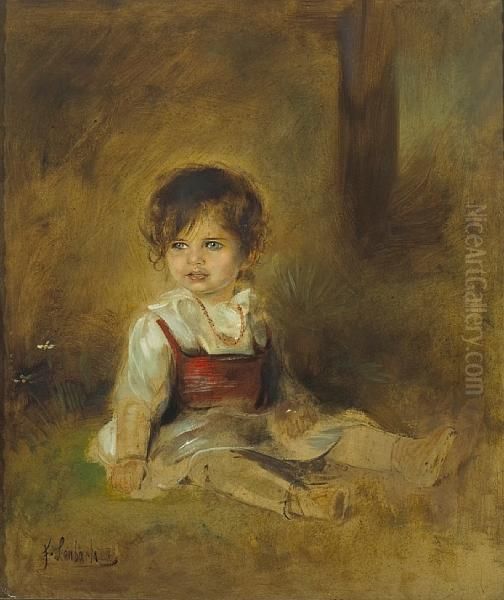 A Portrait Of A Young Girl, Thought To Be Theartist's Daughter Gabriele - view 1