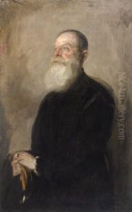 Portrait Prinzregent Luitpold, Halbfigur Im Halbprofil Nach Links