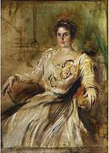 Portrait Der Frau Rosner Portrait Der Frau Rosner