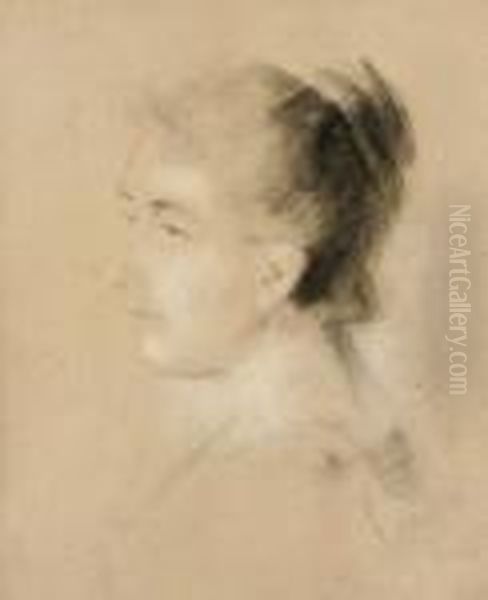 Profile Portrait Of A Woman - view 1