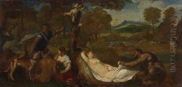 Jupiter Und Antiope - view 1