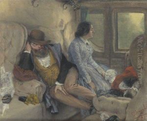 Im Eisenbahncoupe (nach Durchfahrener Nacht) 
(in A Railway Carriage (after A Night's Journey)