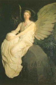 Stevenson Memorial by Abbott Handerson Thayer