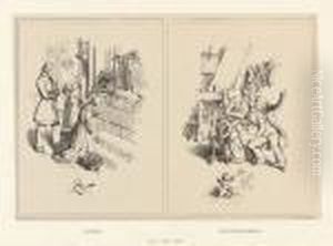 Kunstlers Erdenwallen. by Adolph von Menzel