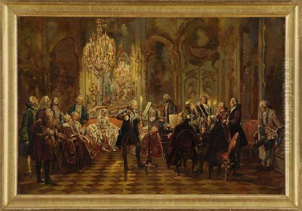 Das Flotenkonzert. - view 1