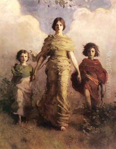The Virgin by Abbott Handerson Thayer