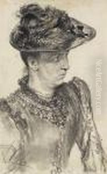 Dame Mit Hut - view 1
