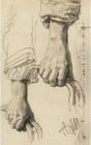 Study Of Hands - view 1