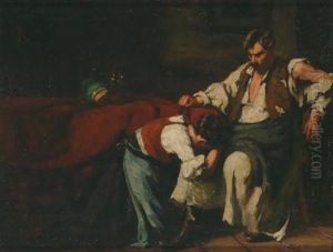 Vergebung by Mihaly Munkacsy