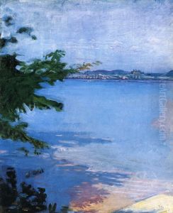 Dublin Pond, New Hampshire by Abbott Handerson Thayer