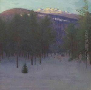 Monadnock in Winter by Abbott Handerson Thayer