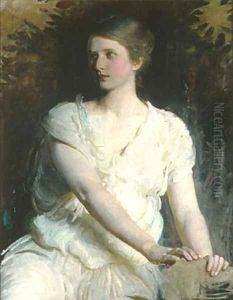 Young Woman 1898 by Abbott Handerson Thayer