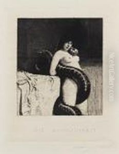 Die Sinnlichkeit by Franz von Stuck