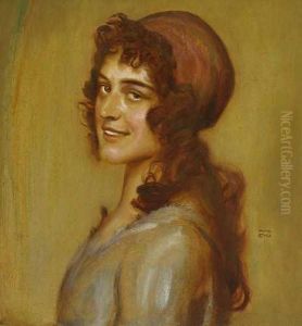 Weibliches Portrat by Franz von Stuck