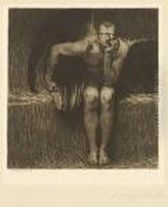 Luzifer by Franz von Stuck