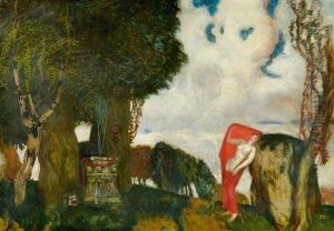 Iphygenie Auf Tauris. by Franz von Stuck