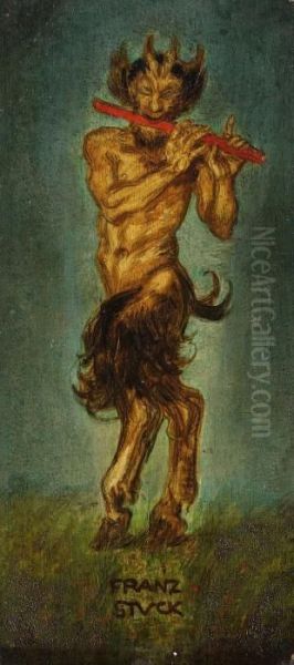 Satyr Mit Flote - view 1