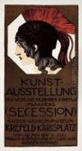 Kunst-ausstellung / (secession). 1905. by Franz von Stuck