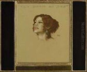 "tilla Durieux Als "circe". Um 1913 by Franz von Stuck