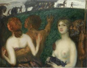 Fruhling (spring) by Franz von Stuck