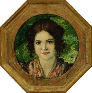 Portrat Der Tochter Mary. Ca. 1911-1912