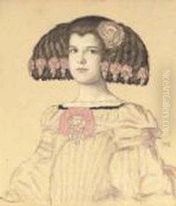 Portrait Of Mary, The Artist's Daughter