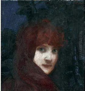 Portrait De Femme by Franz von Stuck