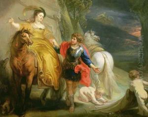 Dido and Aeneas by Theodor Van Thulden