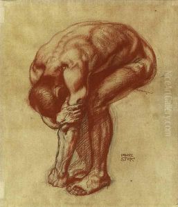 Studie Zum Inferno by Franz von Stuck