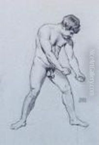 A Male Nude by Franz von Stuck