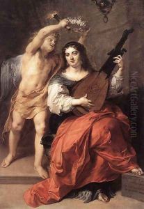 Harmony and Marriage 1652 by Theodor Van Thulden