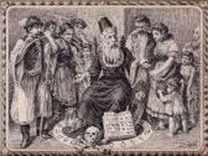 La Prophetie De La Hongrie by Mihaly von Zichy