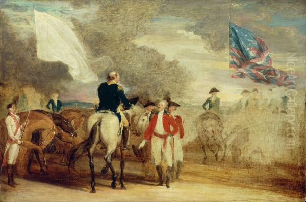 Surrender of Cornwallis at Yorktown - view 1