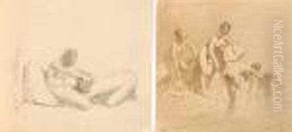 Two Erotic Drawings - view 1