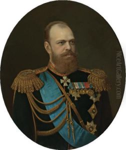 Portrait Of Alexander Iii, St. Petersburg Portrait Of Alexander Iii, St. Petersburg