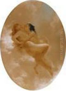 Lovers by Mihaly von Zichy
