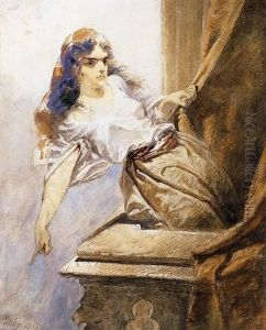 Tamara by Mihaly von Zichy