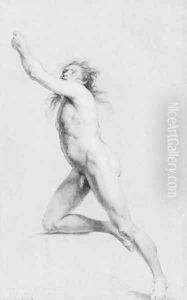Study from Life: Nude Male by John Trumbull