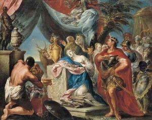 The Sacrifice Of Iphigenia by Felice Torelli