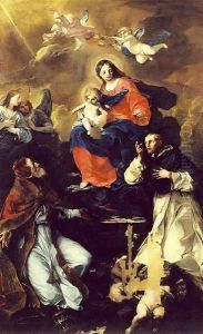Virgin and Child with Angels and Saints 1700s