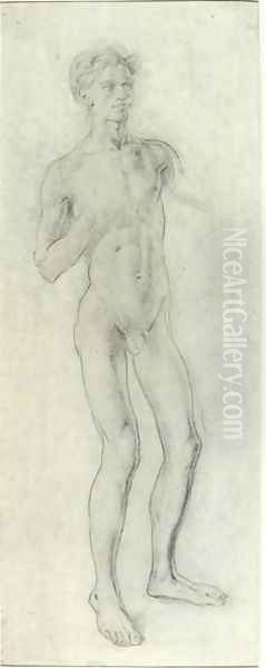 Standing Nude Boy - view 1