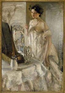 The Pearl Necklace, c.1905 by Henry Tonks