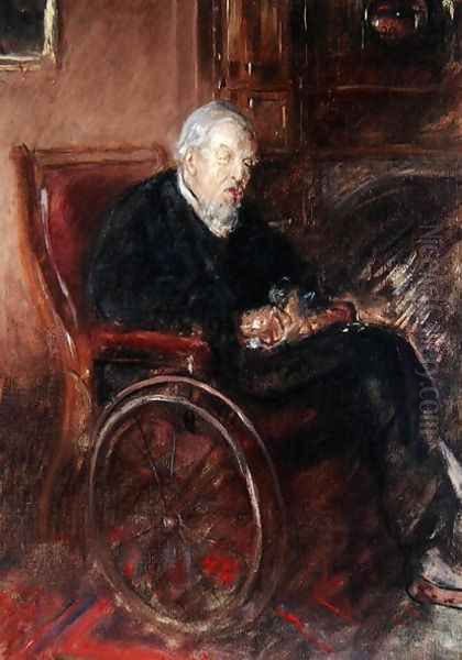 Henry Tonk's Father in a Wheelchair - view 1